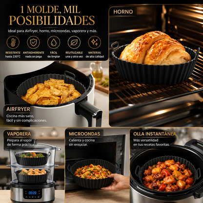 Kit x6 Moldes Multiuso